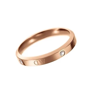 Daniel Wellington แหวน Classic Ring Lumine สีโรสโกลด์ 48-66 mm.