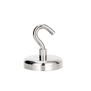 1ชิ้น ตะขอแม่เหล็ก แม่เหล็กตะขอ Hook Magnet ตะขอแม่เหล็กทรงพลัง ตะขอเกี่ยว ตะขอแขวนของ ที่แขวนของ ตะขอเกี่ยวแขวนกุญแจ