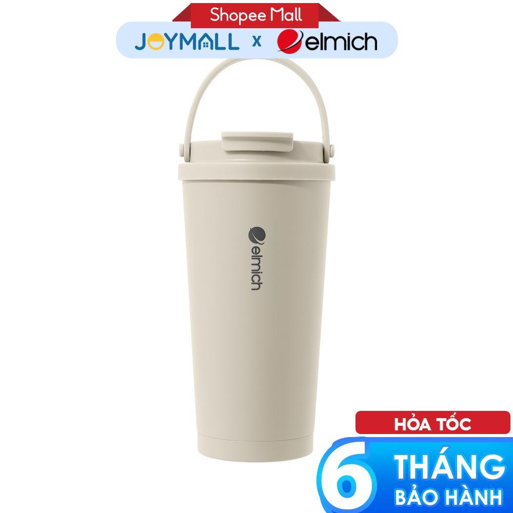 Elmich EL0917 Thermos Cup 560ml สินค้าแท้ สแตนเลส 304 พร้อมหลอด ด้ามจับแข็งแรง - JoyMall