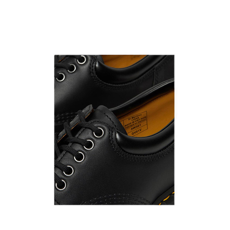 Dr. Martens حذاء 8053 بخمس فتحات جلد نابا — أسود — صورة 5