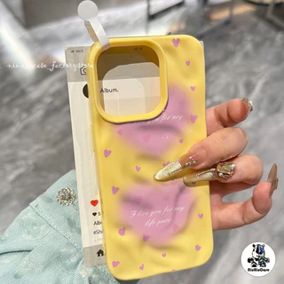 สําหรับ เคสไอโฟน 17 15 สำหรับ iPhone 13 16 11 15 17 14 12 Pro Max 15 14 16 7 8 Plus XR X XS ความรักเล็ก ๆ น้อย ๆ ที่หวาน