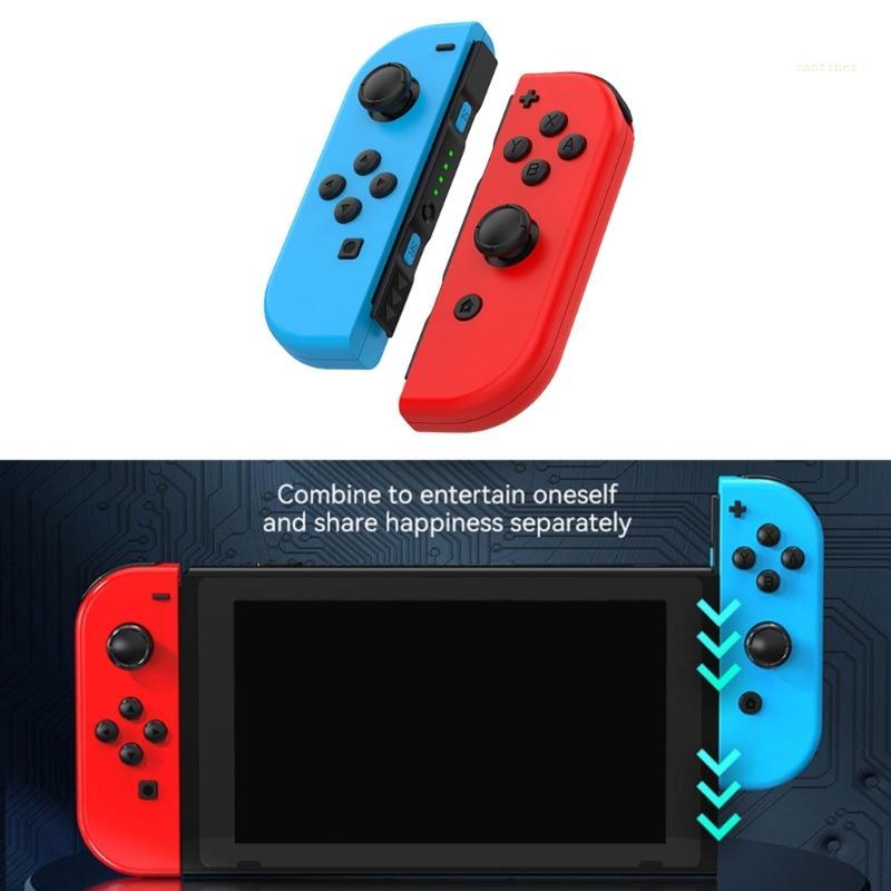 San* 1 คู่ Gamepad Sensor Joypad 6 แกน Gyro สําหรับ NS Joy Con Controller คอนโซลซ้ายขวา