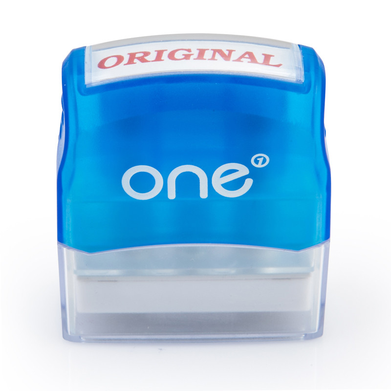 ONE ตรายางหมึกในตัว ORIGINAL ขนาด 4 x 1.20 ซม.