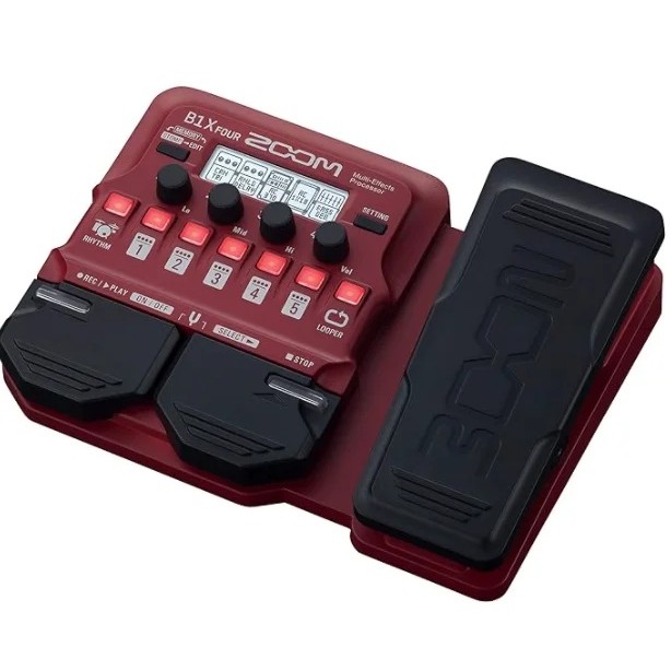 ZOOm B1/G1X Four-Effect Home Audio อุปกรณ์เสริมดนตรีกีตาร์ไฟฟ้า Multi โปรเซสเซอร์ Pedal&--*