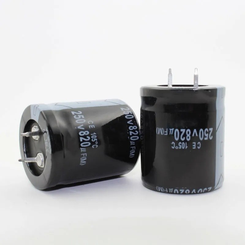 20PCS-2PCS 250v820uf Electrolytic Capacitor Radial 820UF 250V 30x35 มม.
