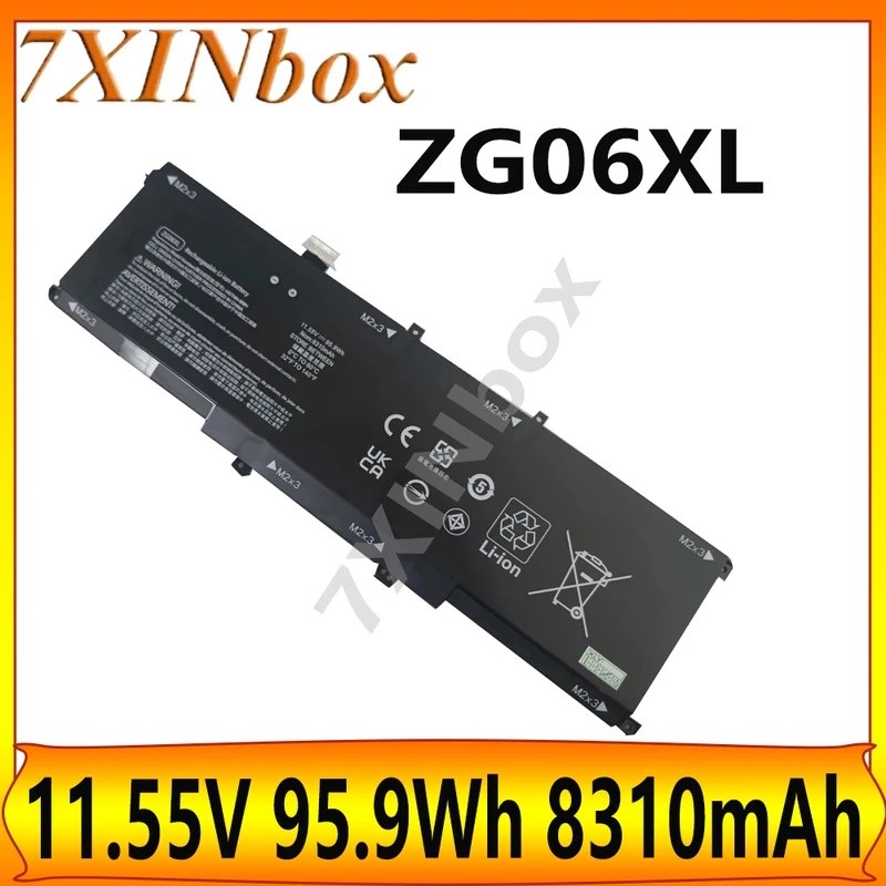 7XINbox ZG06XL แบตเตอรี่แล็ปท็อป 11.55V 95.9Wh สําหรับ HP ZBook Studio X360 G5 G52ZC59EA G52ZC61E G5