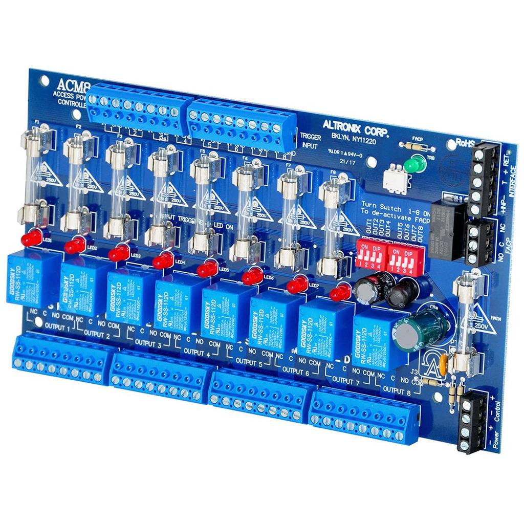 Altronix Access Power Controller 8 Fused Trigger&&**