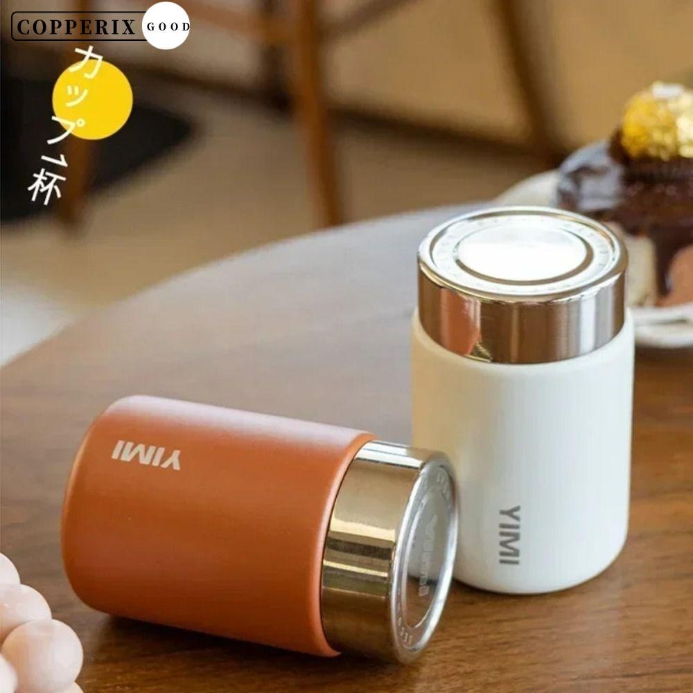 โคเปอร์ปิกซ์ แก้วกาแฟ, สแตนเลส 230มล ถ้วยเก็บความร้อนขนาดเล็ก, แฟชั่นขวดน้ําฉนวนน้ําหนักเบาป้องกันการรั่ว
