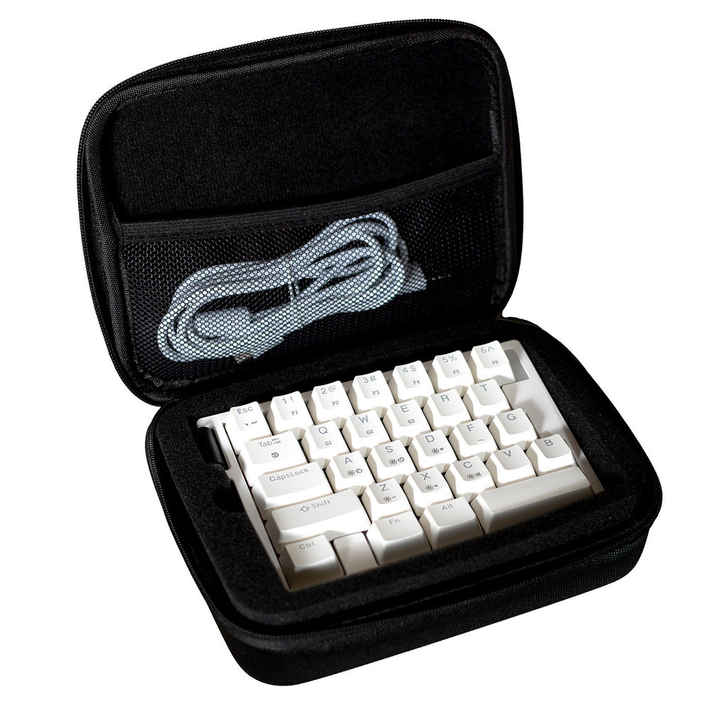 One-Handed คีย์บอร์ดกระเป๋า Oxford ผ้า Hard Shell Storage แบบพกพาป้องกันกรณีเหมาะสําหรับ Saya HE30/B