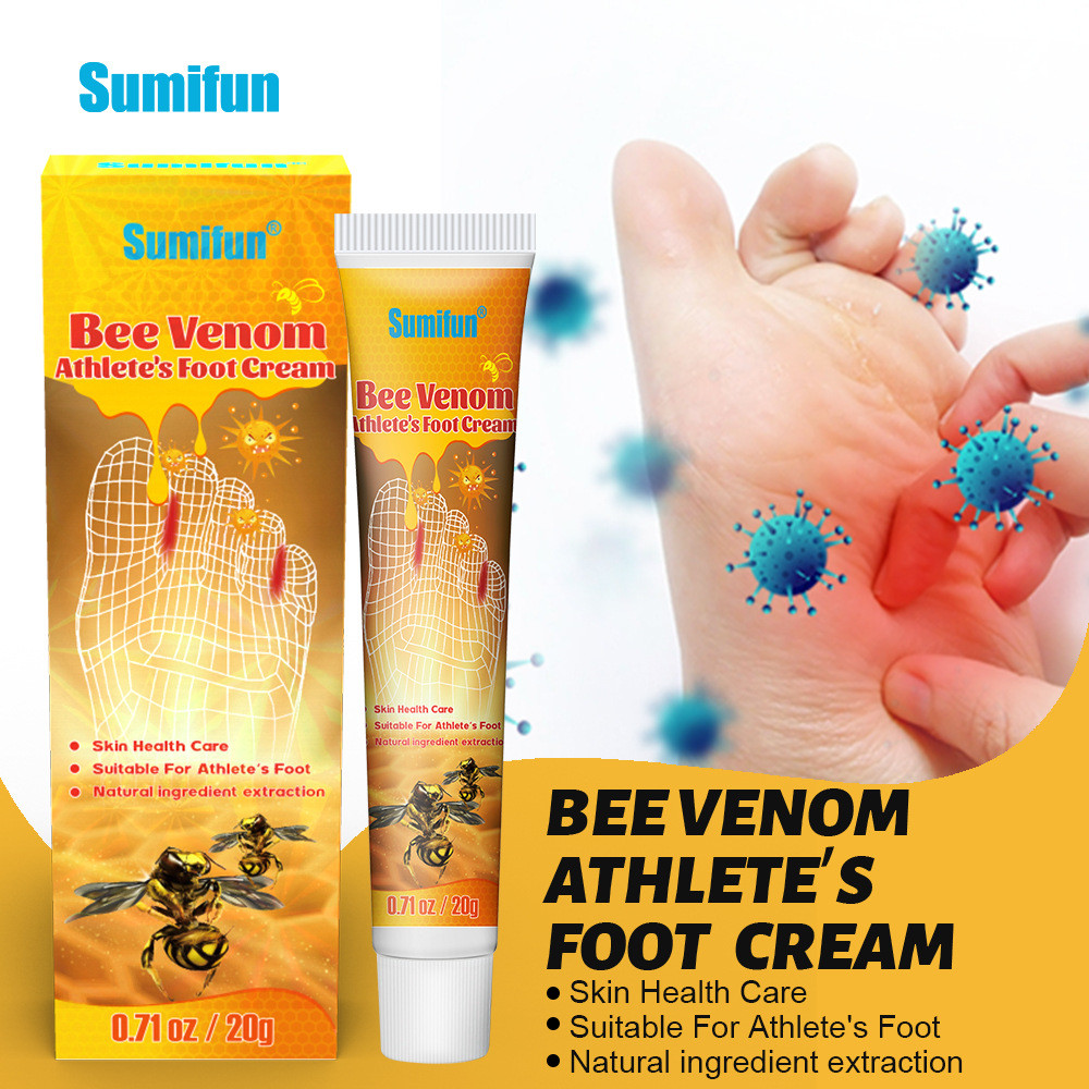 [คลังสินค้าพร้อม] sumifun Bee Venom Foot Odor Foot Sweat Foot Itching Care Cream K10262WJG