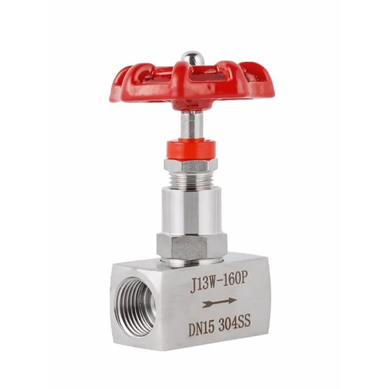 1/4 "3/8" 1/2 "3/4" 1 "แรงดันสูงเข็ม Globe วาล์ว J13-160P สแตนเลส BSP ด้ายภายในเข็มวาล์ว Y