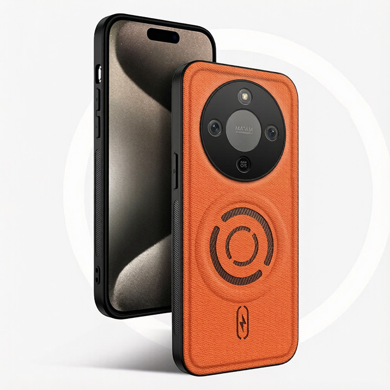สําหรับ Honor X9D X9C X9B X8D X6C X6D เทคโนโลยีผ้าเนื้อแม่เหล็กเคสโทรศัพท์ป้องกันกล้องกันกระแทกซิลิโคนนุ่ม