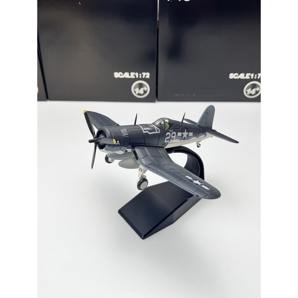 Pandon Hobby PD1M 1/72 World War II US Army F4U-1 Pirate F4U ทหารเครื่องบินรบรุ่นโลหะผสมจําลองคอลเลก