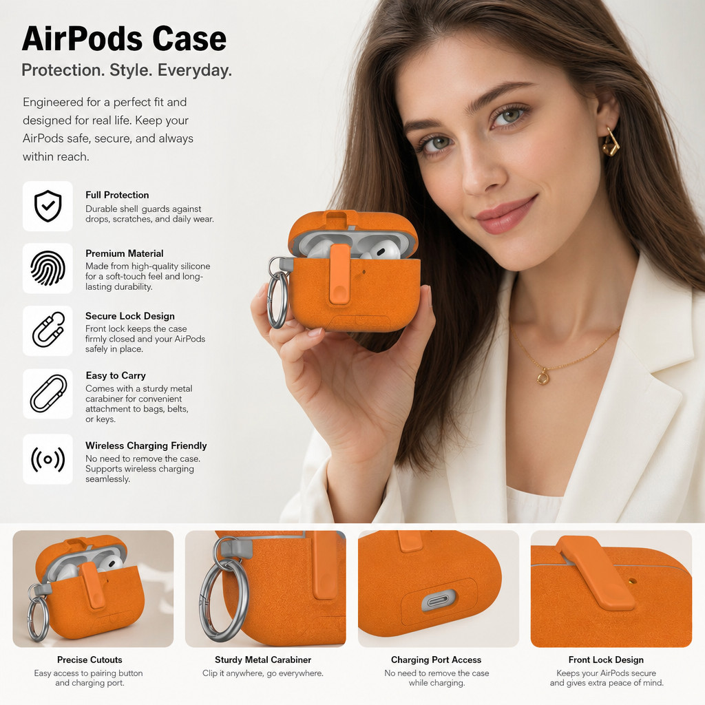 เคส pro 3/airpods case/ pro pro 2 airpod case/apple 4 4/airpods case ความงาม/ น่ารัก