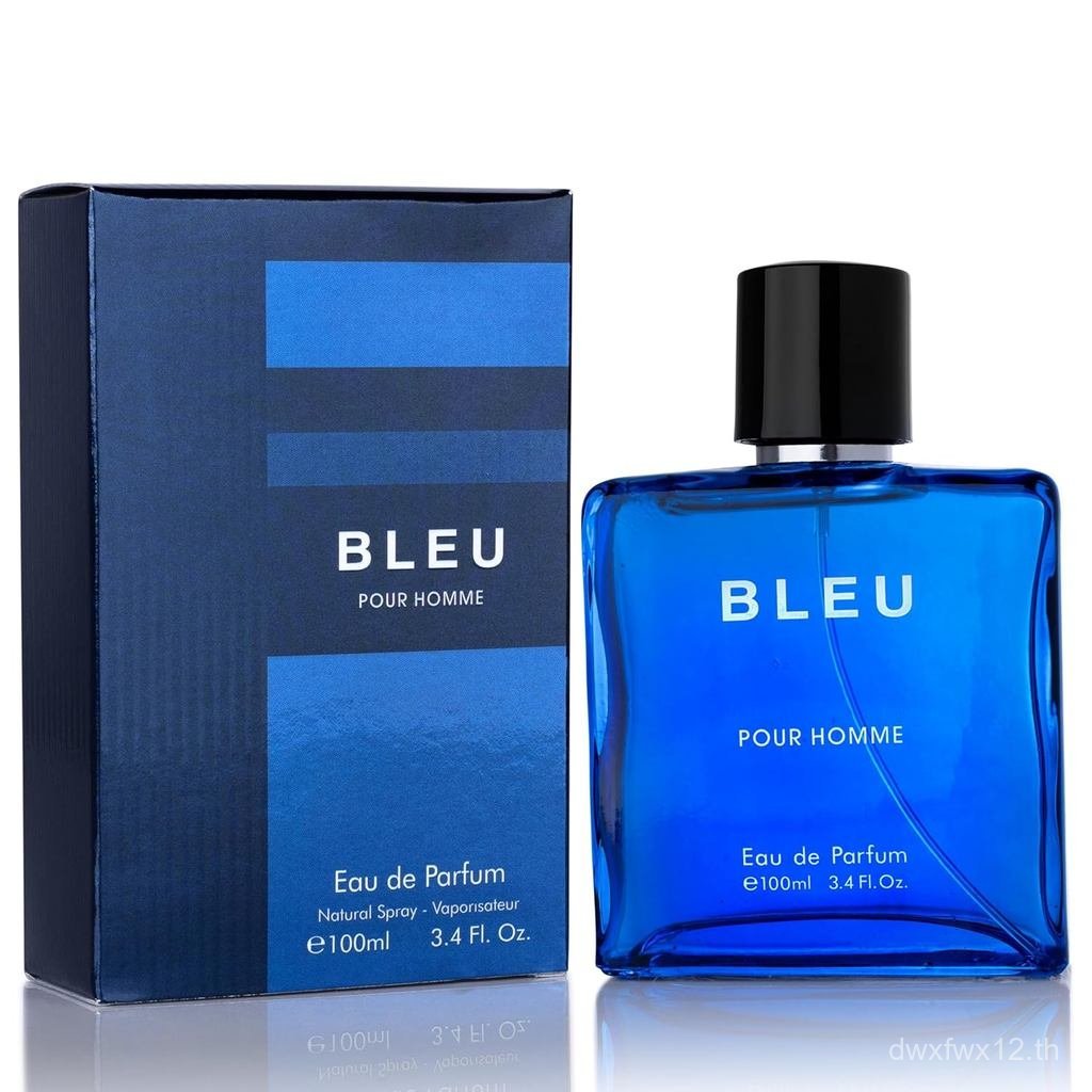 Bleu for Men Eau De Parfum - Blend of Citrusy Top Notes, Aromatic Spices & Warm Woody Undertones - ผ