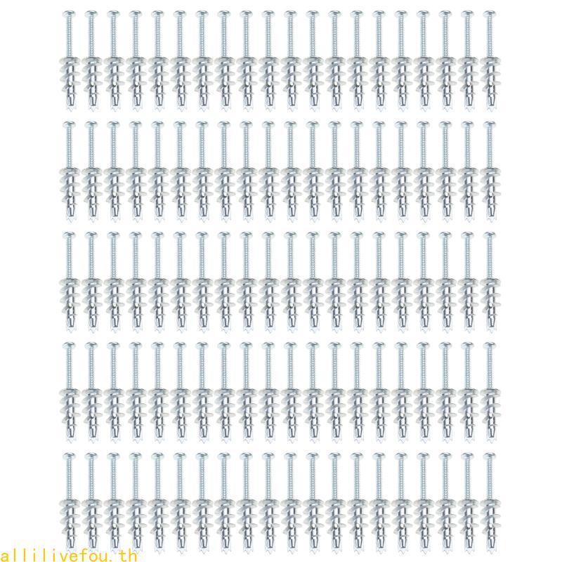 LIVE Professional Drywall Anchors สกรูชุดมัลติฟังก์ชั่น Drywall Anchoring Solution