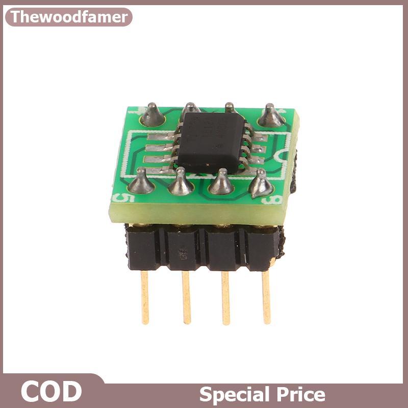 Thewoodfamer OPA1612AIDR OPA1612A เสียงการดําเนินงานเครื่องขยายเสียงชิป SOP8 To DIP8 OPA2604 U Dual 