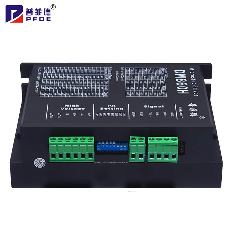 Pfeid 860H Stepper Motor Driver ดิจิตอลเปิดแหวน DM860H เปลี่ยนการแข่งขัน DMA860H/MA860H