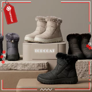 TOPCOAT รองเท้ากันหนาวบุขนหญิง กันเปียก กันหิมะ ควรเผื่อไซส์ (1 คู่) Size : 36,38,40,42