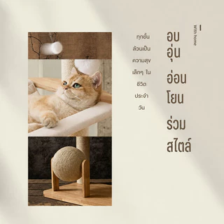 คอนโดแมวไม้ คอนโดแมวใหญ่ โครงปีนแมว คอนโดต้นไม้แมว ตัวคอนโดแมวใหญ่ คอนโดไม้ แคปซูลอวกาศ ไม้แมวคอนโดแมว คอนโดแมว