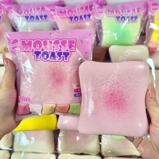 Sugar squishy มูสขนมปังหนึบ หลากสี หนึบหนุบ สโสว์ มีให้เลือก6สี