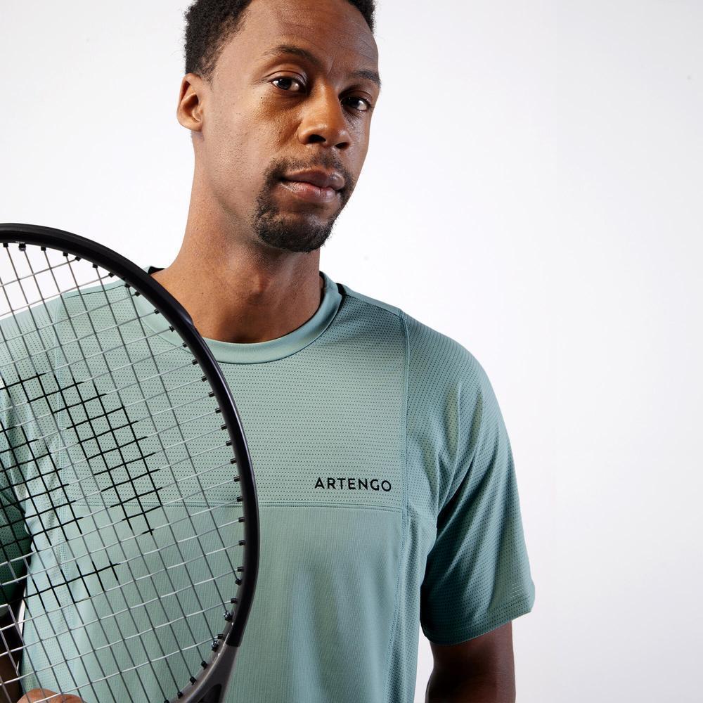 Decathlon Men'S Short-Sleeved Tennis T-Shirt Dry รูปที่ 5