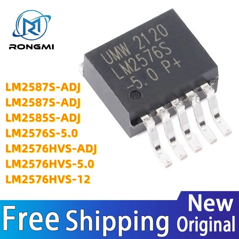 10 ชิ้น LM2587S-ADJ LM2585S-ADJ LM2577S-ADJ LM2576S-5.0 LM2576HVS-ADJ LM2576S-5.0 LM2576HVS-5.0 LM25