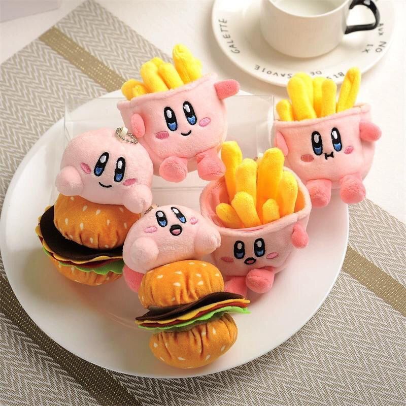 Creative Kabi การ์ตูนมันฝรั่ง Burger ตุ๊กตาตุ๊กตาสาวจี้พวงกุญแจ 8.1