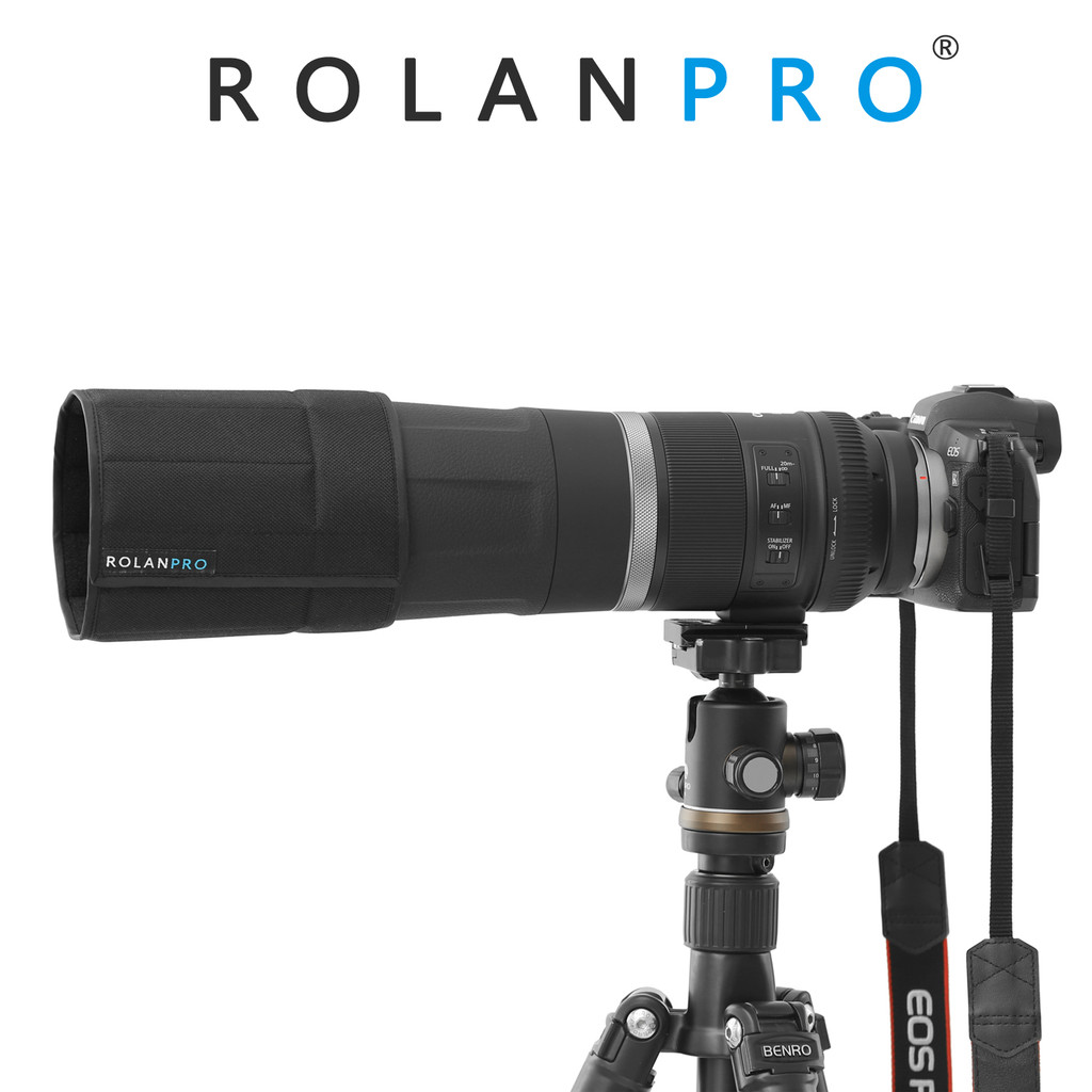 Canon RF800/11, RF200-800 ฮู้ดนุ่มพับได้ ROLANPRO Ruolan Gun Jacket