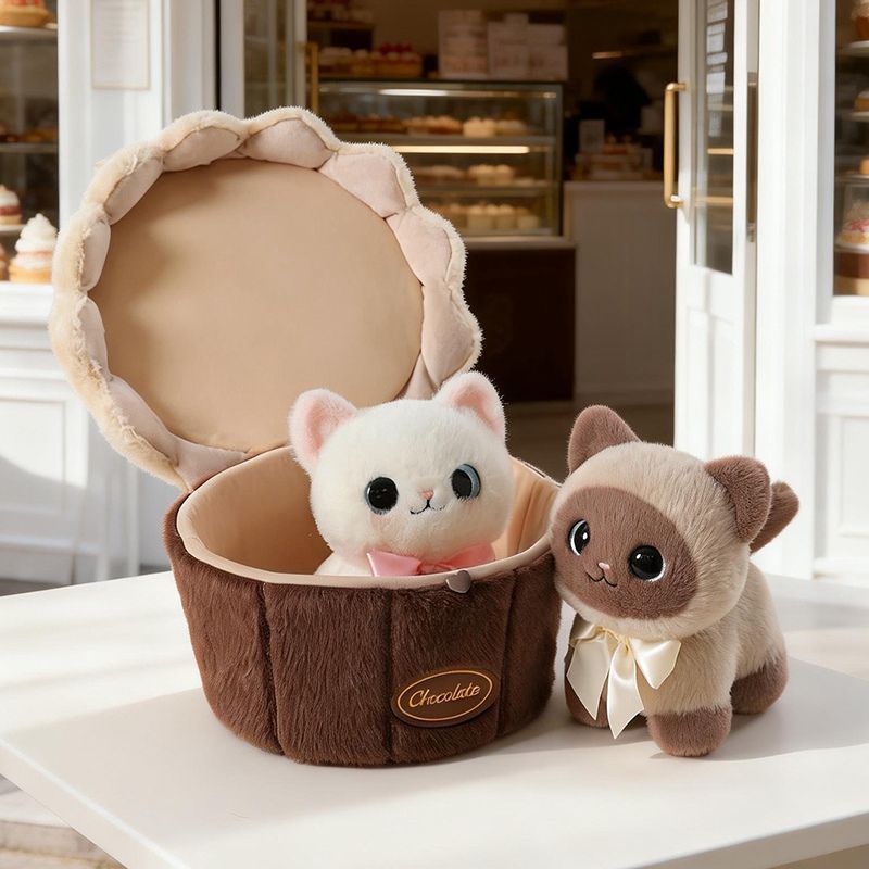 2026 สไตล์ใหม่ Rabbi Thai Cupcake Series Tiramisu วันวาเลนไทน์ Surprise เค้กทิเบตแหวนของขวัญ Encount