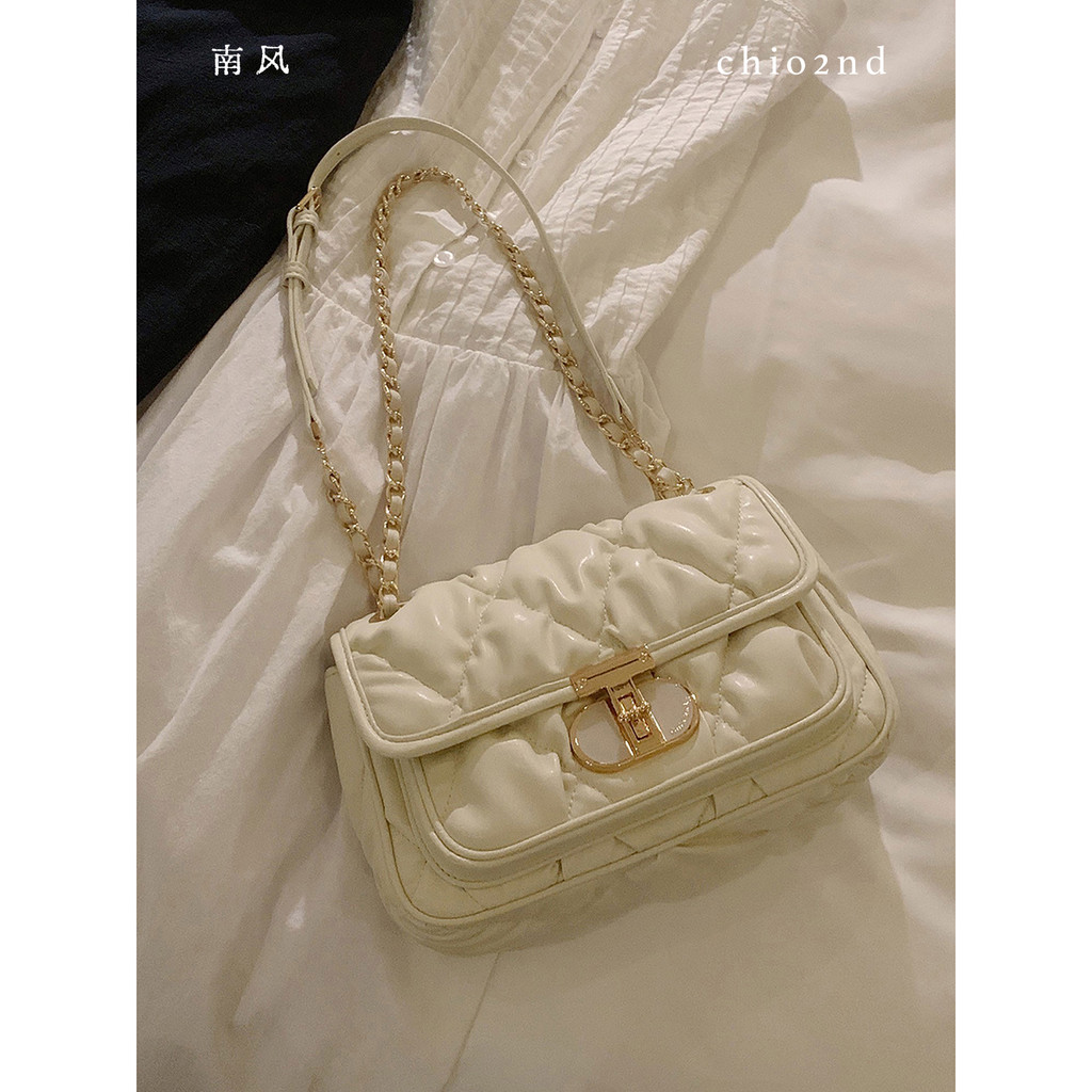 South Style Chio2nd Berlin Lovers Small Square Bag Female Bag Autumn High-End Texture Niche Design S