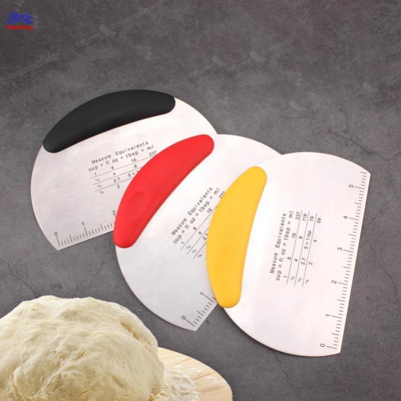 XOITOP Pastry Cutter Dough Scraper 1 ชุด Ergonomic Comfort Handle ทําความสะอาดง่ายครัวเบเกอรี่เครื่อ