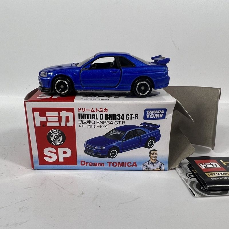 Dream tomica Initial d BNR34 skyline GT-R Hoshino การทําดี
