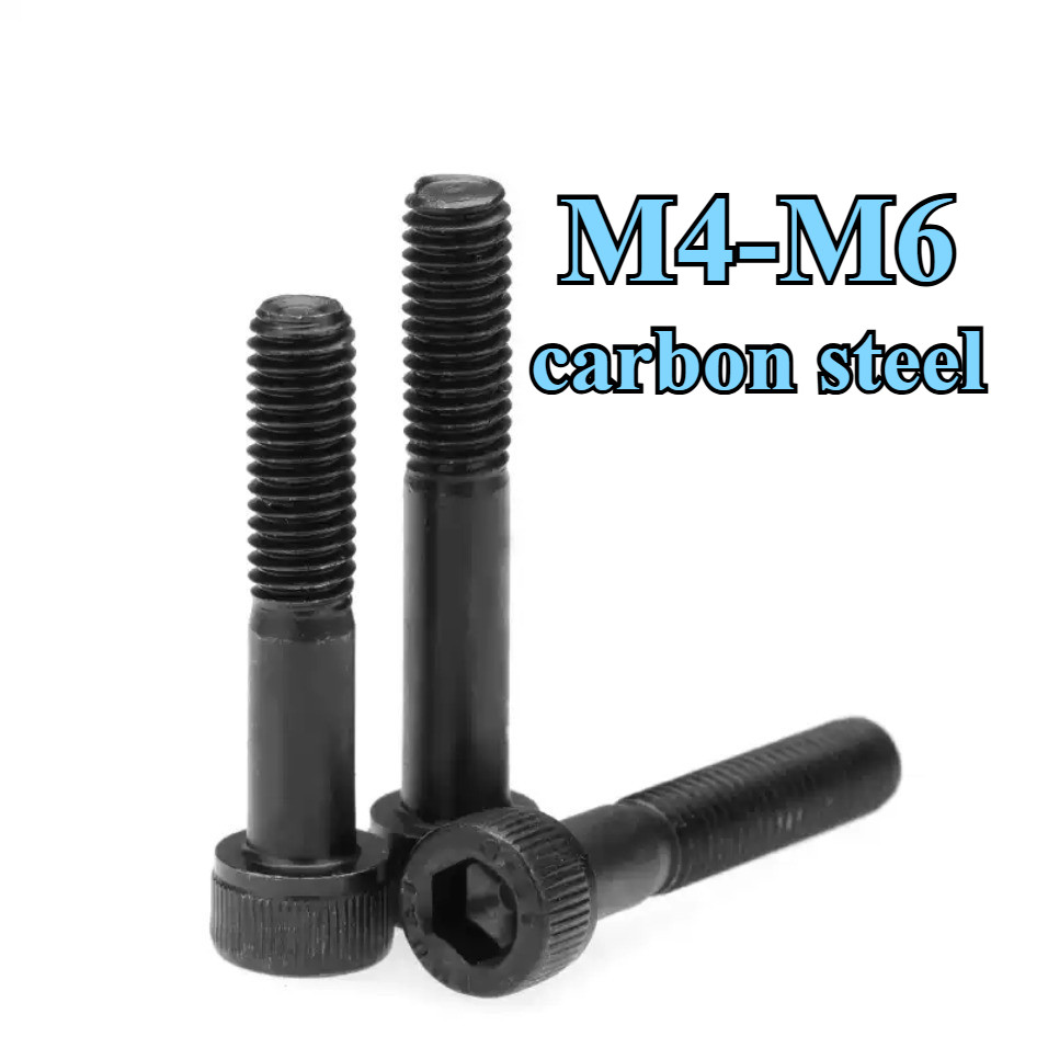 12.9 เกรด Hex Socket Cap สกรูครึ่งด้าย Hardware-M4/M5/M6*L=30-150mmZHX-SZG-WJ-1