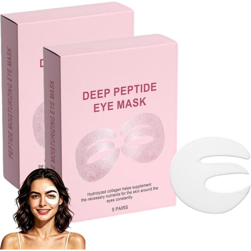 SultaDeepPeptideCollagenEyeMask,5PairsDeepPeptideCollagenEyeMask,UnderEyeesforDarkCircles&PuffyEyes,