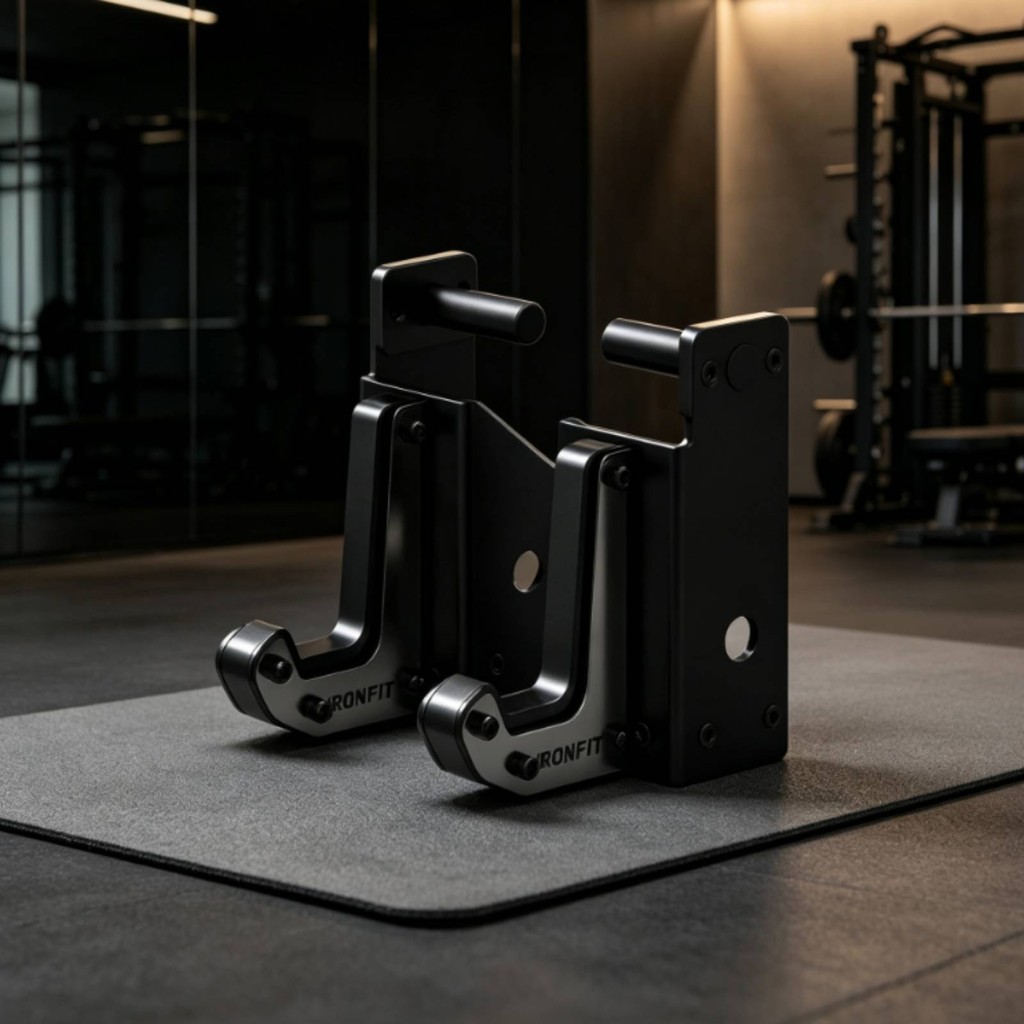 Power Rack J Hook Long-Lasting J Hook Squat Rack Hooks ติดตั้งง่าย Barbell Hooks ลดเสียงรบกวนสําหรับ