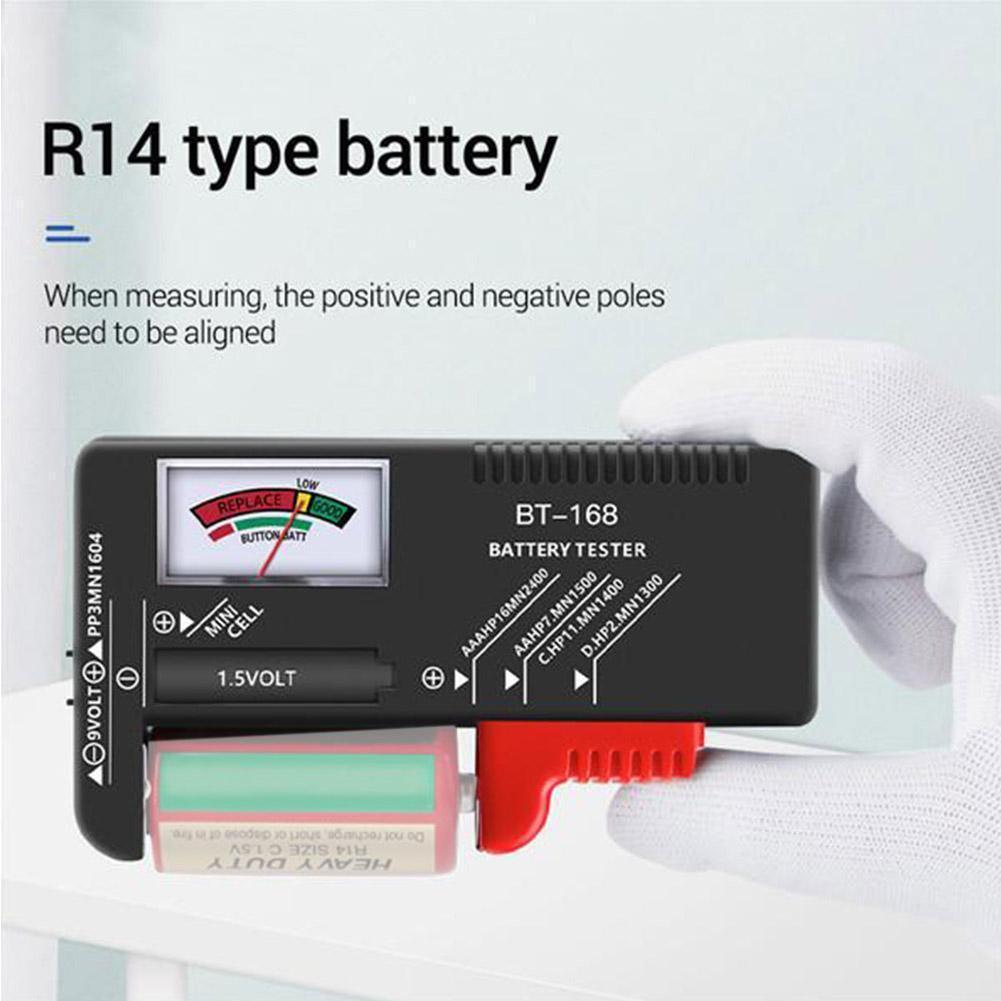 Bt 168 เครื่องทดสอบความจุแบตเตอรี่สําหรับแบตเตอรี่ขนาดเล็ก Quick Checker เครื่องมือวินิจฉัยแบบพกพา I