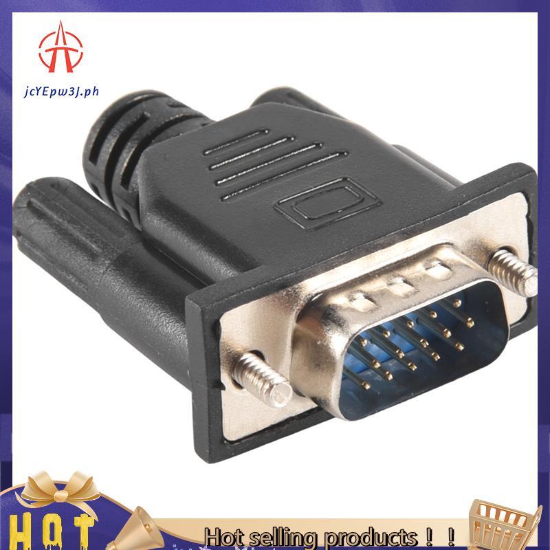 jcyepw3jVGA Virtual Display Adapter ชาย Dummy Plug EDID Headless Ghost Emulator แผ่นล็อค