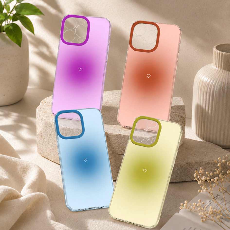 HP Clear Color Blur Heart เคสโทรศัพท์สําหรับ POCO F8 PRO - F8 ULTRA - F7 - F7 PRO - F7 ULTRA - F6 - 