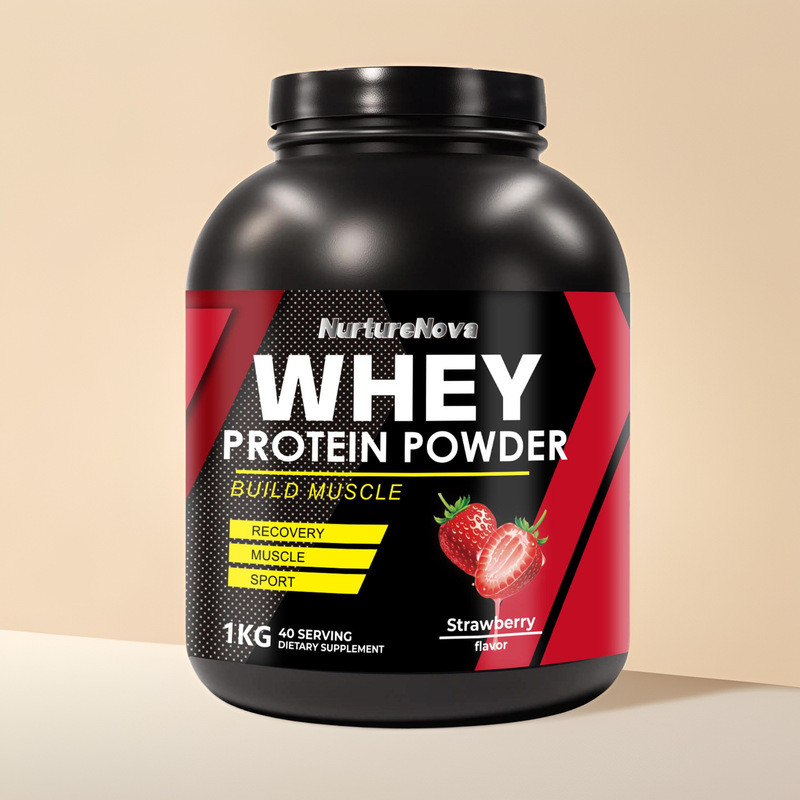 ขายร้อน Fast Shipping WHEY PROTEIN POWDER Fitness WHEY PROTEIN POWDER 1kg รองรับ O EM