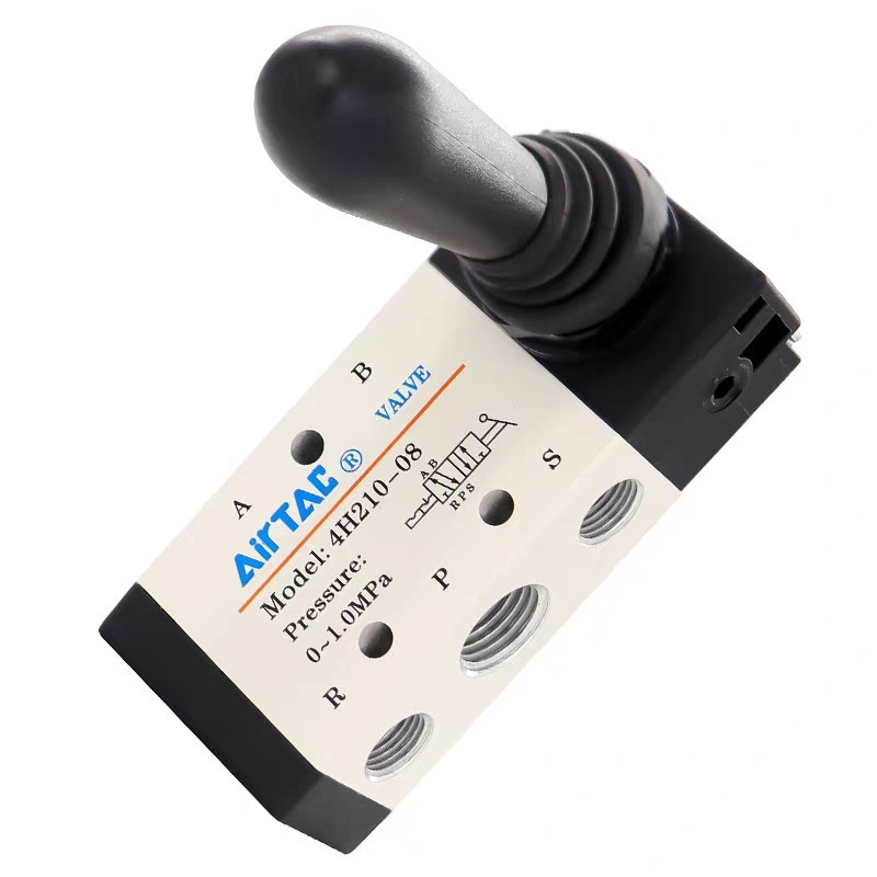 วาล์วควบคุมด้วยมือ AirTAC รุ่น 4H210‑08 4H310‑10 อุปกรณ์เสริมหนีบลม
