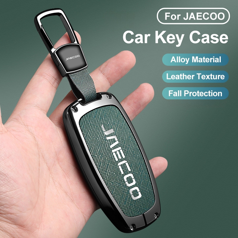 สังกะสีหนังกุญแจรถสําหรับ Chery Jaecoo J6 J7 J8 Phev 2023 2024 2025 8Pro