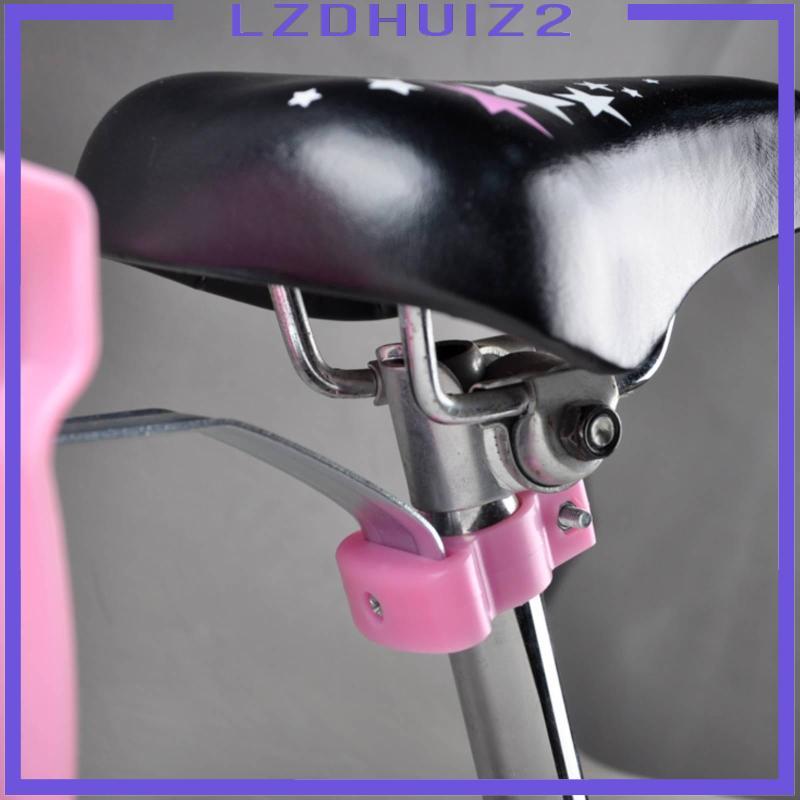 [Lzdhuiz2] Children s Cycle Doll Seat Metal Bracket Doll Cycle Seat Leg Slots Pink