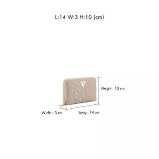 GUESS กระเป๋า รุ่น Y2129140 KATY SLG MEDIUM ZIP AROUND