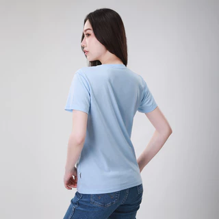 WRANGLER เสื้อยืดแขนสั้นผู้หญิง รุ่น WR SC26WTSSC13 สีฟ้า