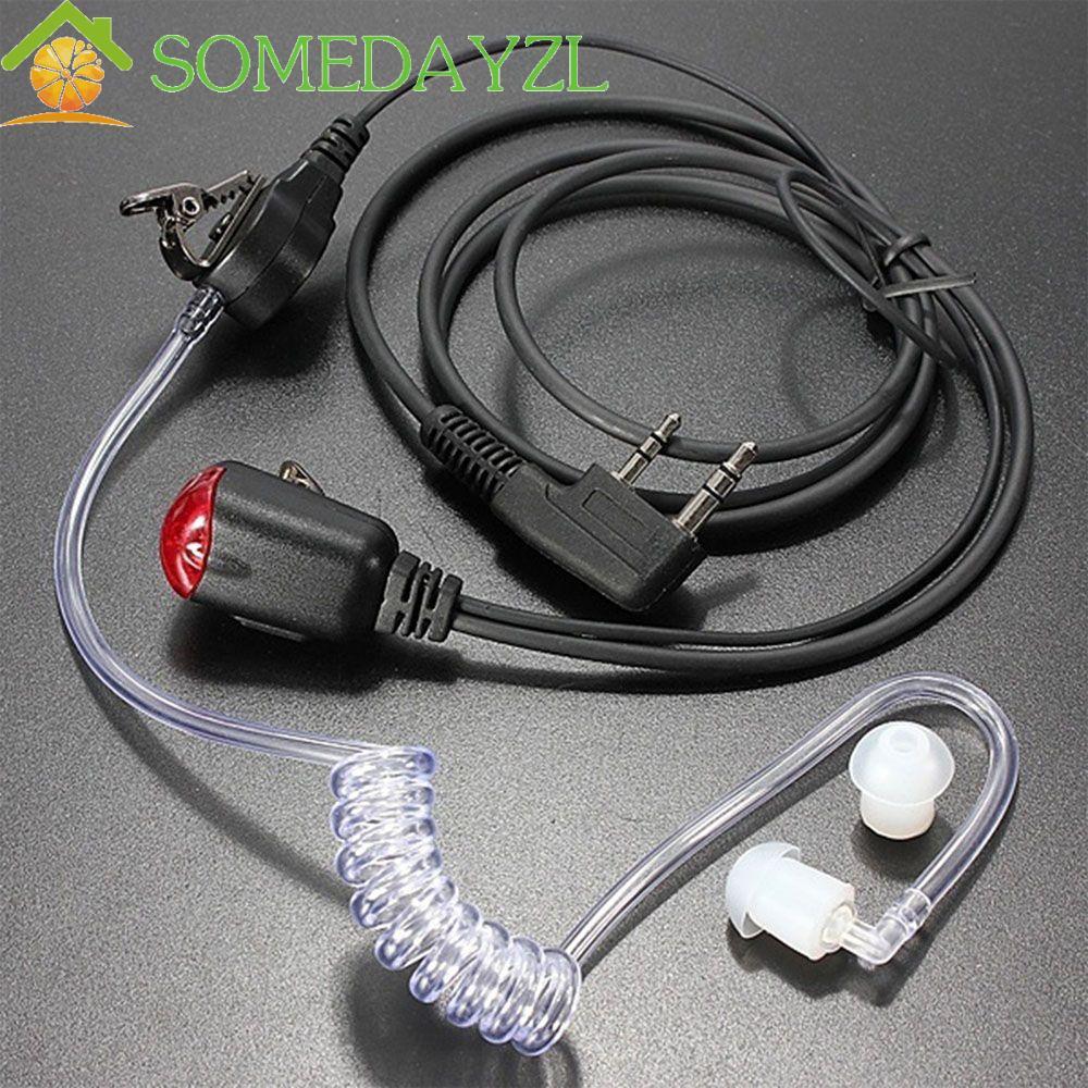 SOMEDAYZL FBI Style ใหม่มาใหม่ Talkabout Radio Talkie 2 Pin หูฟัง