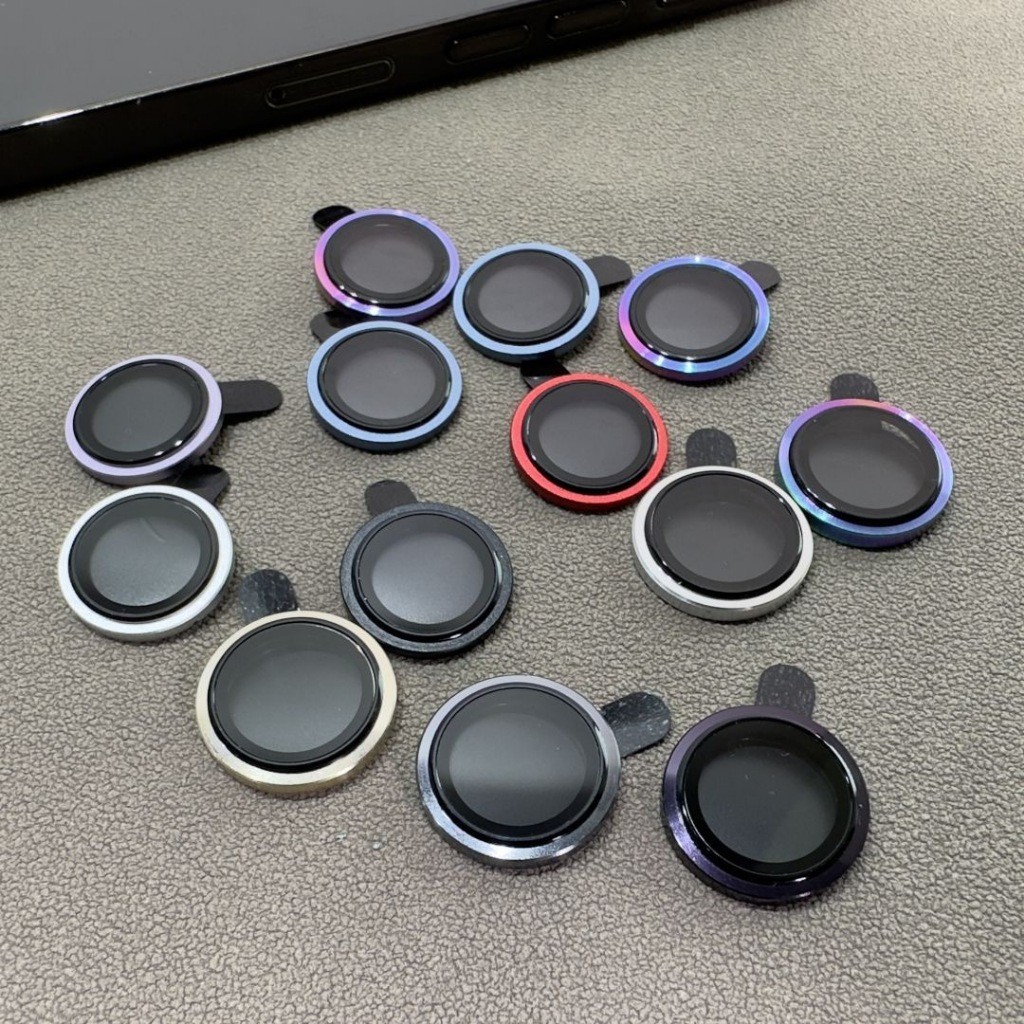 สินค้าพร้อมส่ง! ฟิล์มกระจกนิรภัย ป้องกันเลนส์กล้อง แบบเต็ม สําหรับ IPhone 17 14 13 16 Pro Max 12 13 Mini 14 15 Plus