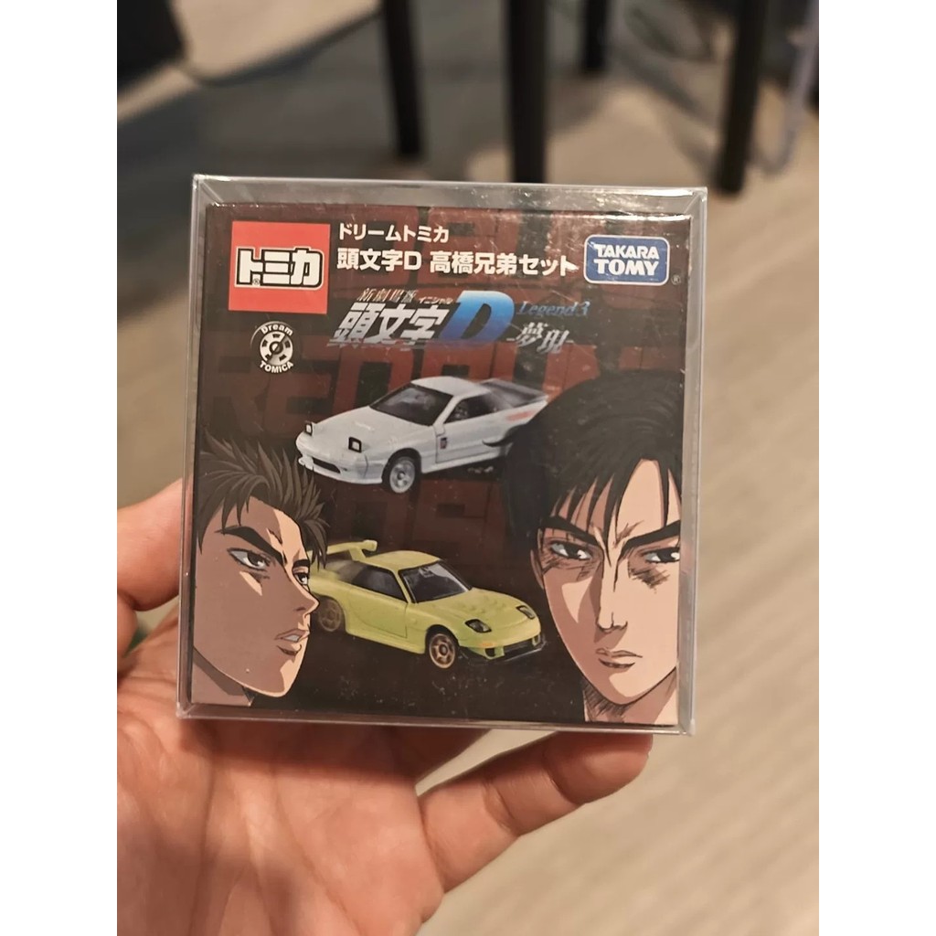 [สต๊อกพร้อม Orphan] ชุดพี่น้องในประเทศที่ยังไม่ได้เปิดใหม่เอี่ยม TOMICA Initial D Takahashi เวอร์ชั่