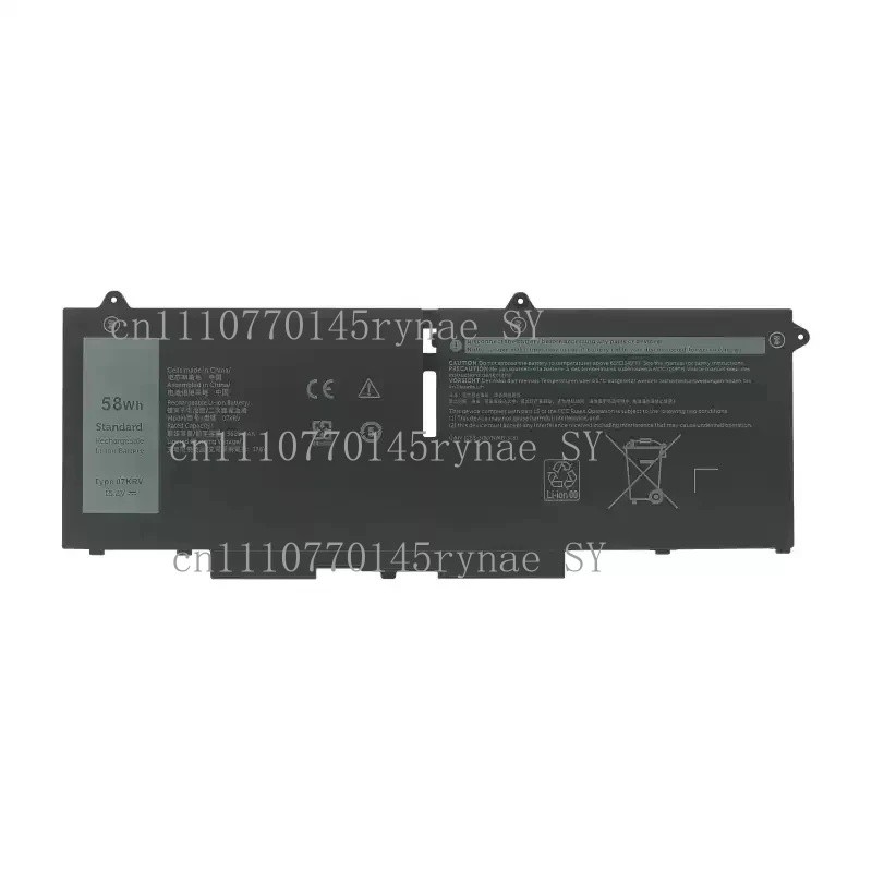 07KRV FK0VR แบตเตอรี่สําหรับ DELL Latitude 5430 5530 5330 7530 7430 7330 Precision P104F005 P104F006