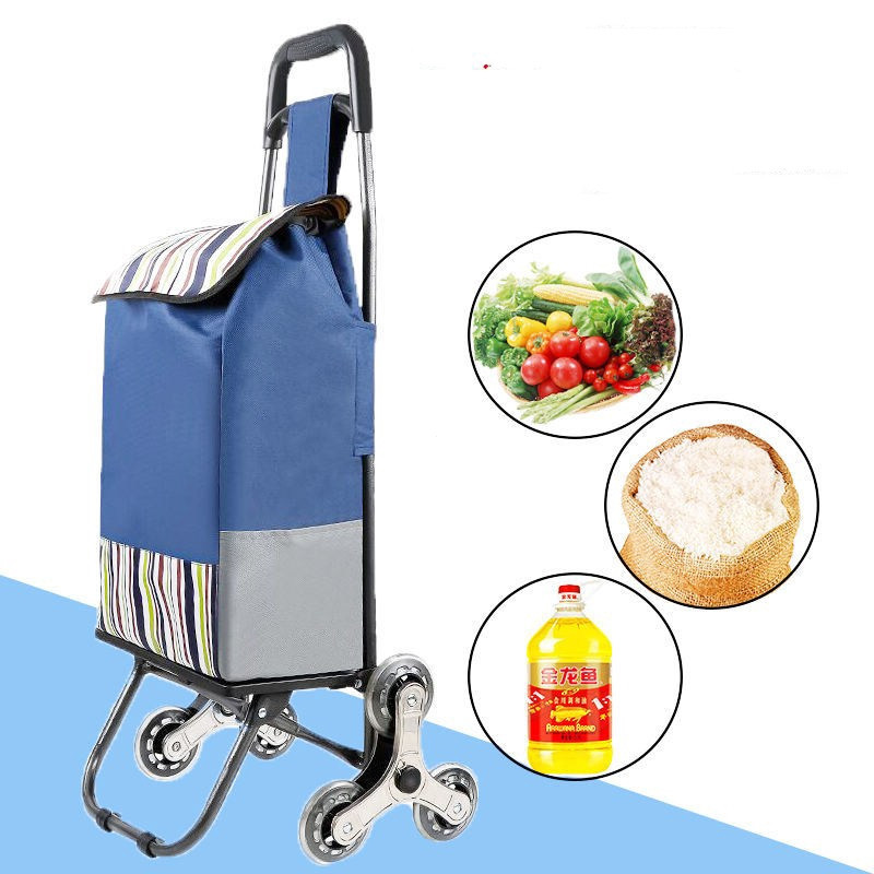 Oxford Cloth Trolley Cart / Trolley Bag / Trolley Cart /Foldable Casing / Oxford Cloth Trolley Cart 
